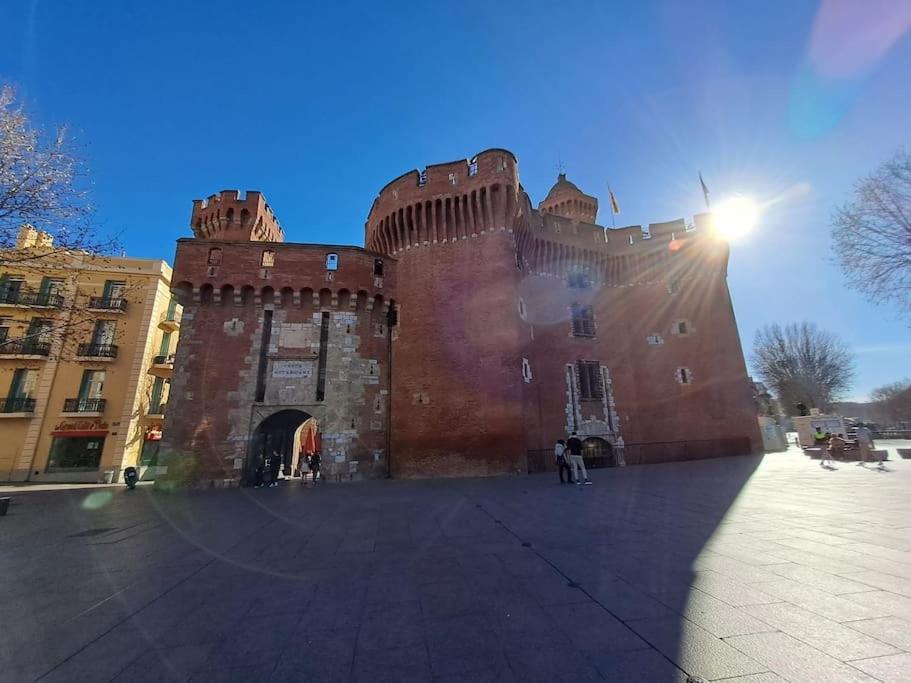 Hypercentre, Appartement Coquet En Rez-De-Chaussee Perpignan Exterior foto